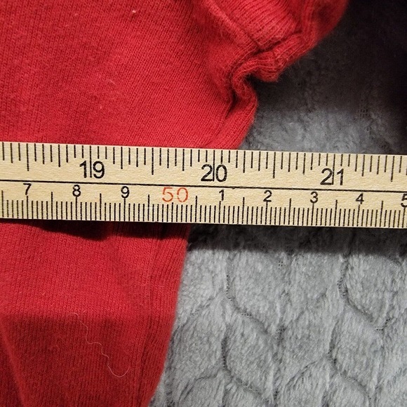 Vintage‎ Victoria’s Secret Red Long Pajama Shirt Size Large Sleepwear - Picture 4 of 10